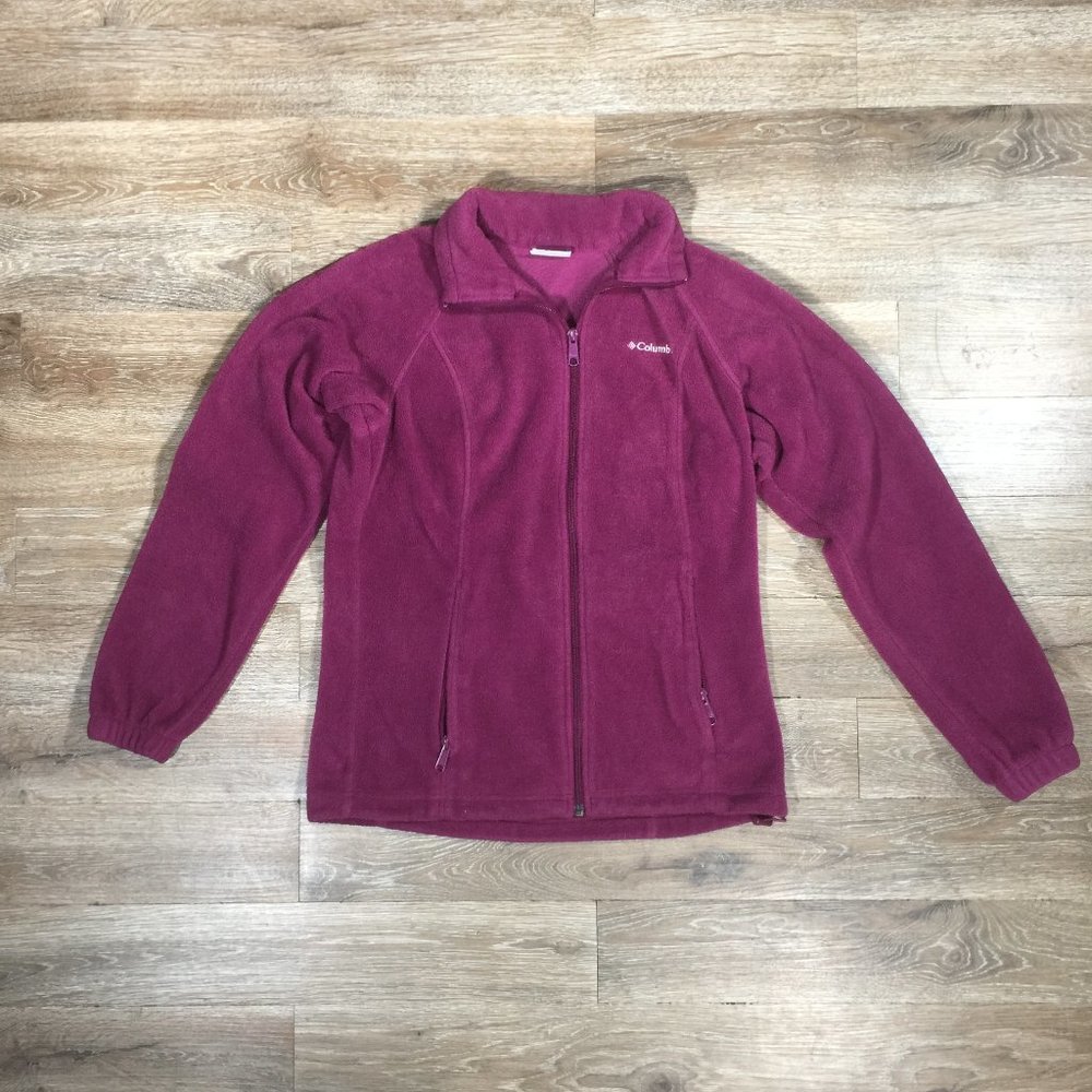 Columbia Full Zipper Fleece - Women's Small - Picture 1 of 7